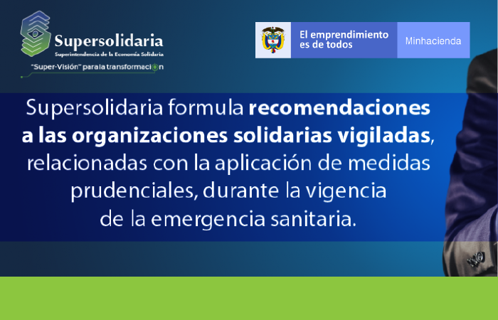 Medidas prudenciales durante el término de la medida sanitaria